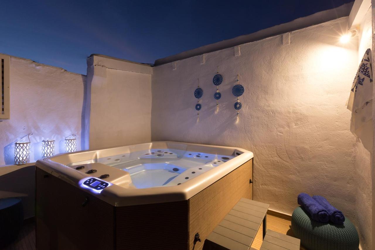 Atsipopoulo Stema Luxury Escape, Rooftop Jacuzzi & Panoramic Views מראה חיצוני תמונה