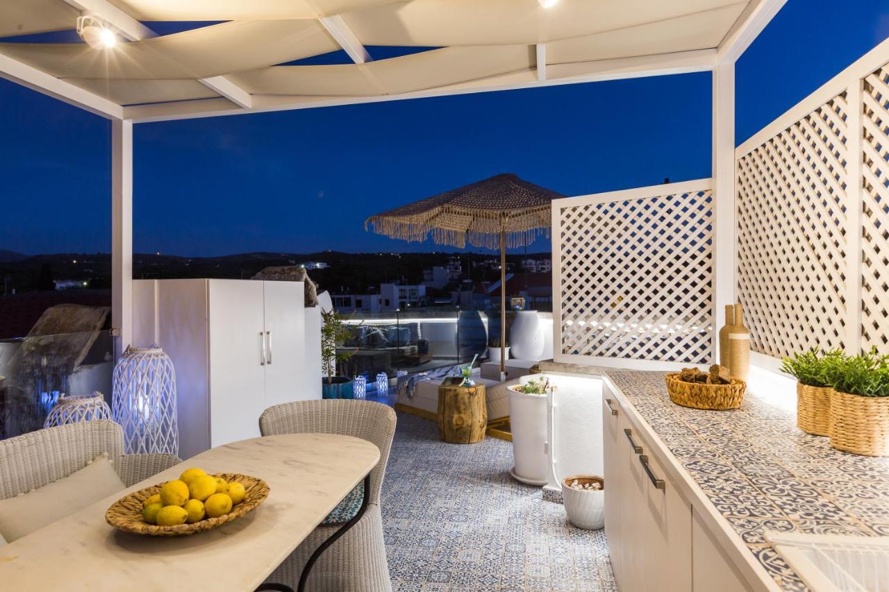 Atsipopoulo Stema Luxury Escape, Rooftop Jacuzzi & Panoramic Views מראה חיצוני תמונה