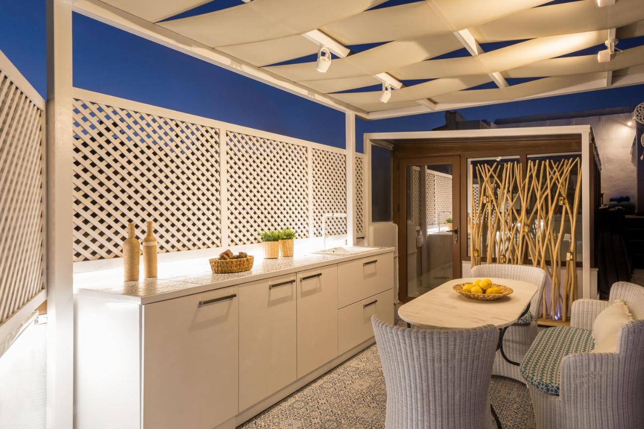 Atsipopoulo Stema Luxury Escape, Rooftop Jacuzzi & Panoramic Views מראה חיצוני תמונה
